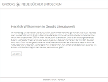 Tablet Screenshot of de.gnooks.com